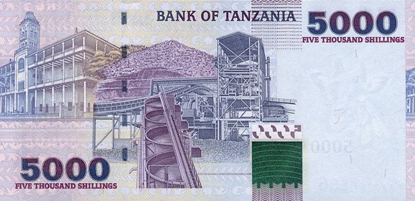 5000 tanzanian shillings