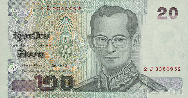 20 thai bahts