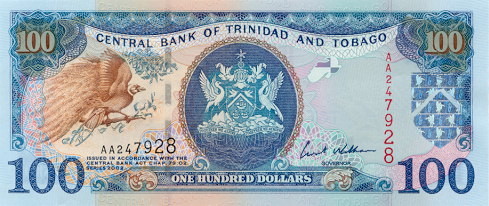 100 trinidad and tobago dollar