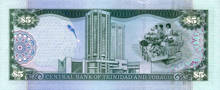 5 trinidad and tobago dollar