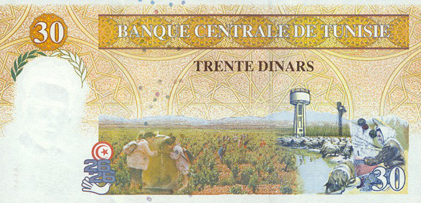 30 tunisian dinars