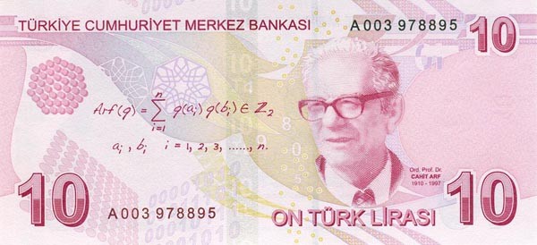 10 turkish liras
