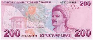 200 turkish liras