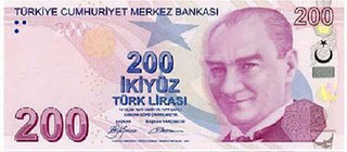 200 turkish liras