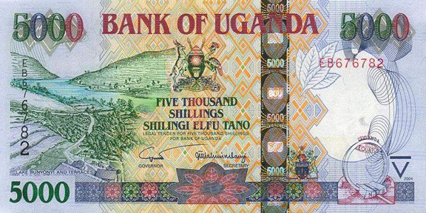 5000 ugandan shillings