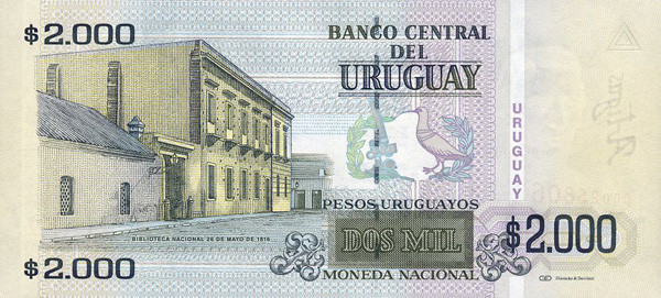 20 uruguayan pesos
