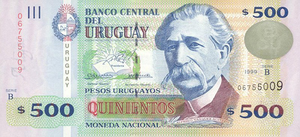 20 uruguayan pesos