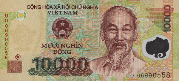 10000 vietnamese dongs