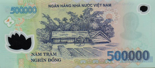 500000 vietnamese dongs