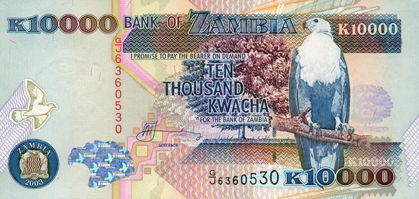 10000 zambian kwacha