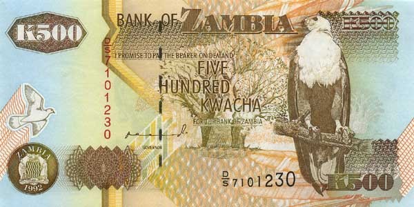 500 zambian kwacha