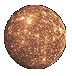Callisto, Jupiter's 2nd largest moon